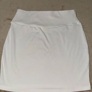 Elegant White Skirt